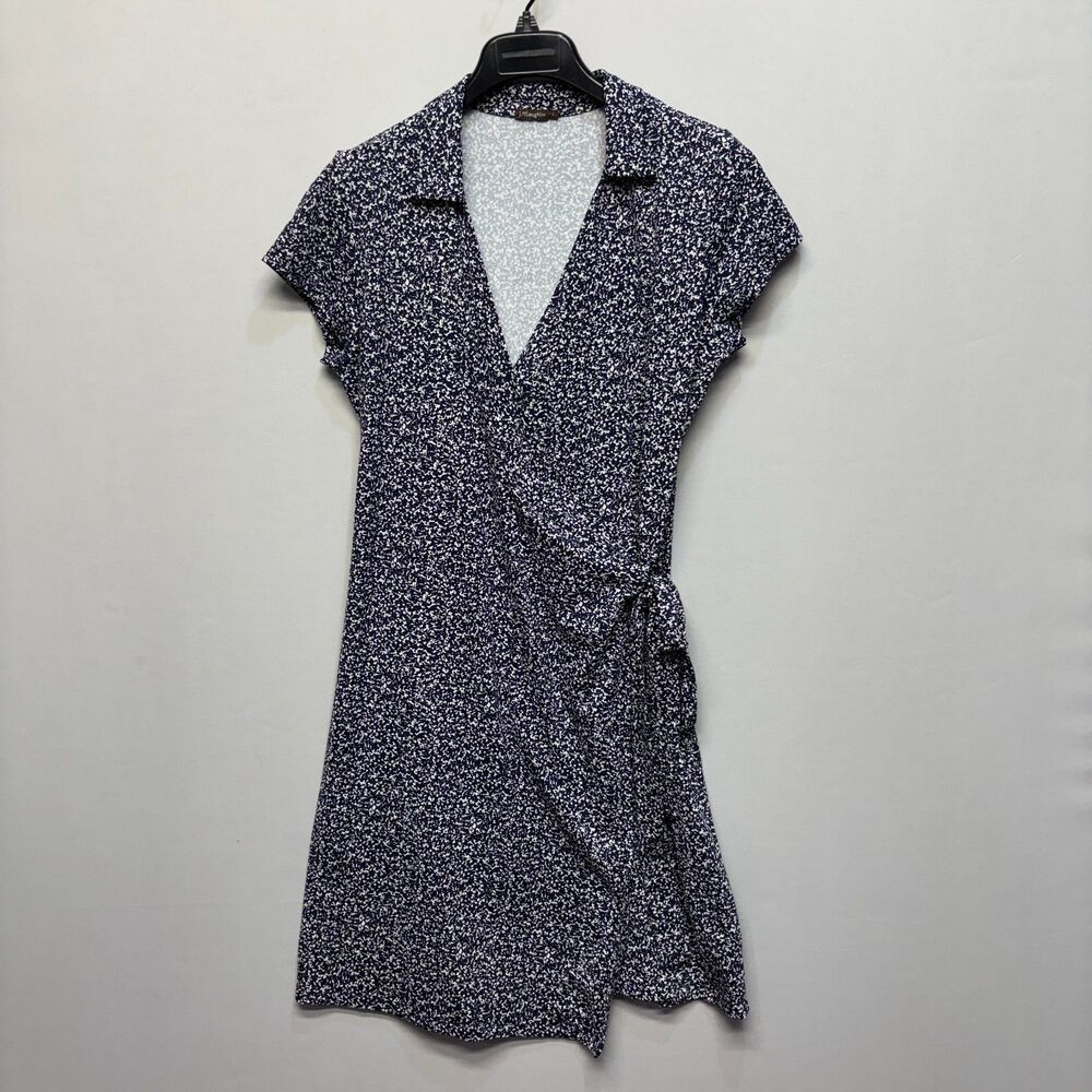 J. McLaughlin Women Catalina Cloth Wrap Dress Size Large Nylon Blend D095 -28